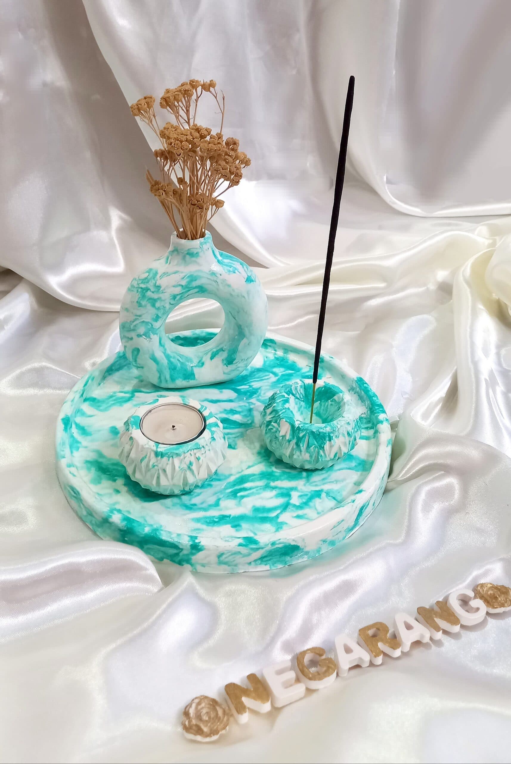 ست دکوری سنگی جلومبلی کاربردی — تصویر ۴