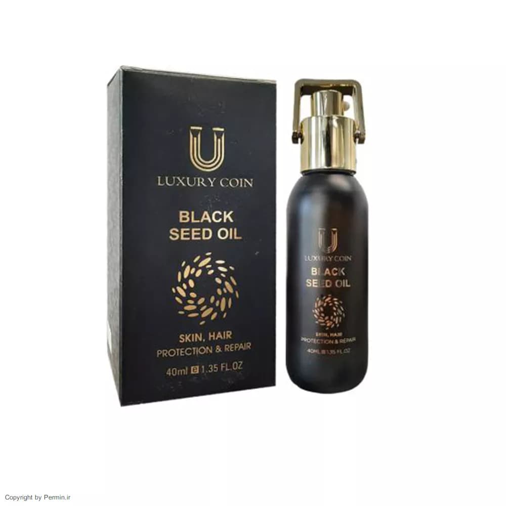 روغن ترکیبی سیاه دانه، جوانه گندم و آرگان لاکچری کوین حجم 40 میلی لیتر — تصویر ۷