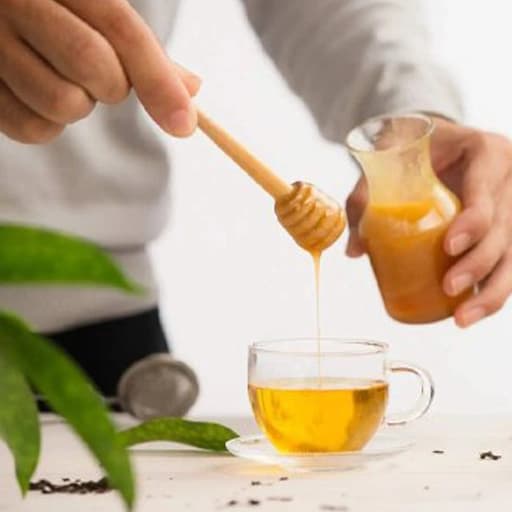 قاشق چوبی عسل دو عددی برند شنگیا — تصویر ۳
