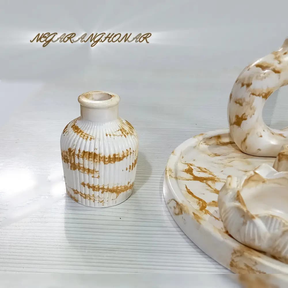 گلدان سنگی مراکشی — تصویر ۳
