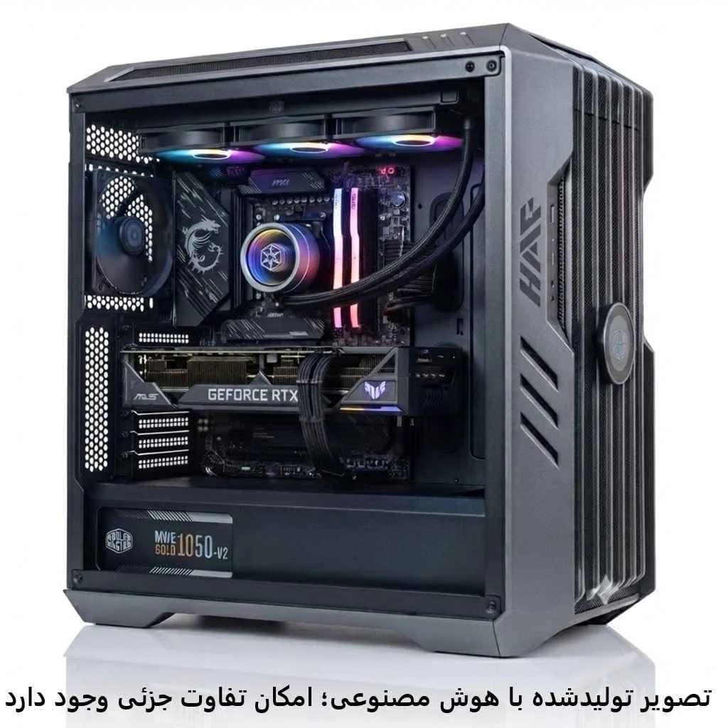 کیس گیمینگ 9800X3D- X870 wifi- 32GB DDR5- SSD 2TB- 5080 16GB کد G018-3 — تصویر ۱۱