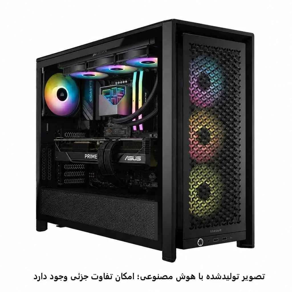 کیس گیمینگ 245k- B860M- 32GB DDR5- SSD 2T- 5070Ti 16GB کد G017-2 — تصویر ۵