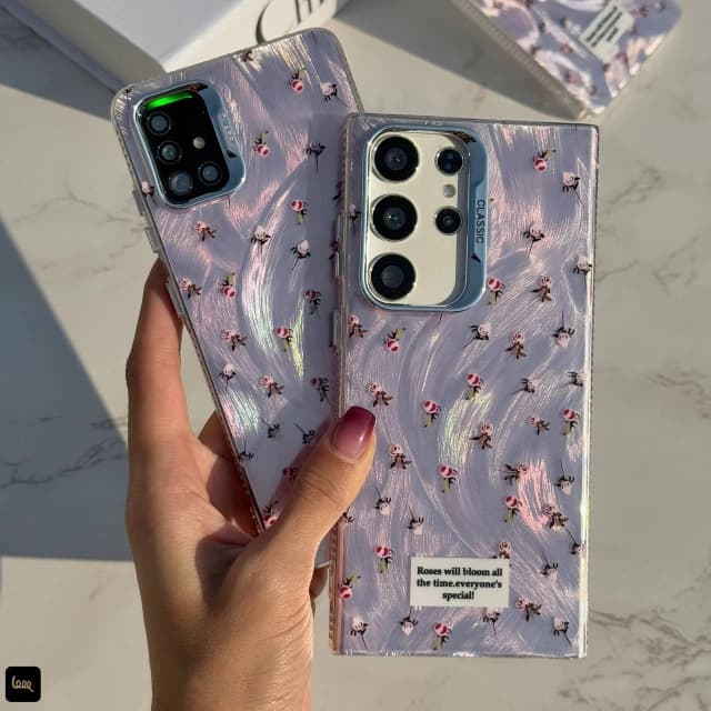 قاب گوشی گلدار موجی کلاسیک(Wave Floral Classic)