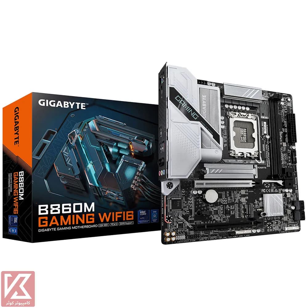 مادربرد گیگابایت مدل B860M GAMING WIFI6 — تصویر ۷