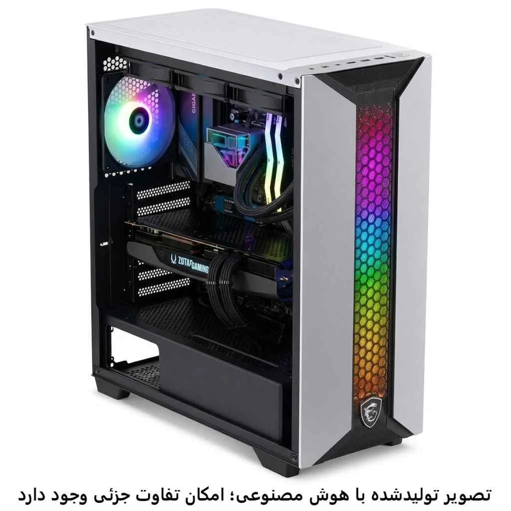 کیس گیمینگ B860M- ULTRA 5 245K- 32GB DDR5- 1TB SSD- 5070 کد G009-2 — تصویر ۷