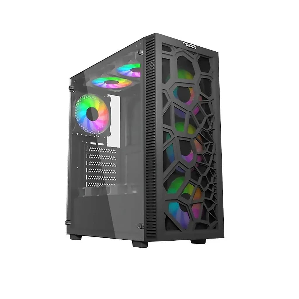 کیس اسمبل شده گیمینگ میان رده RYZEN 5 7500F-B850M FORCE-DDR5 32GB-SSD 1TB-RTX 5060 8GB کدG050 — تصویر ۳