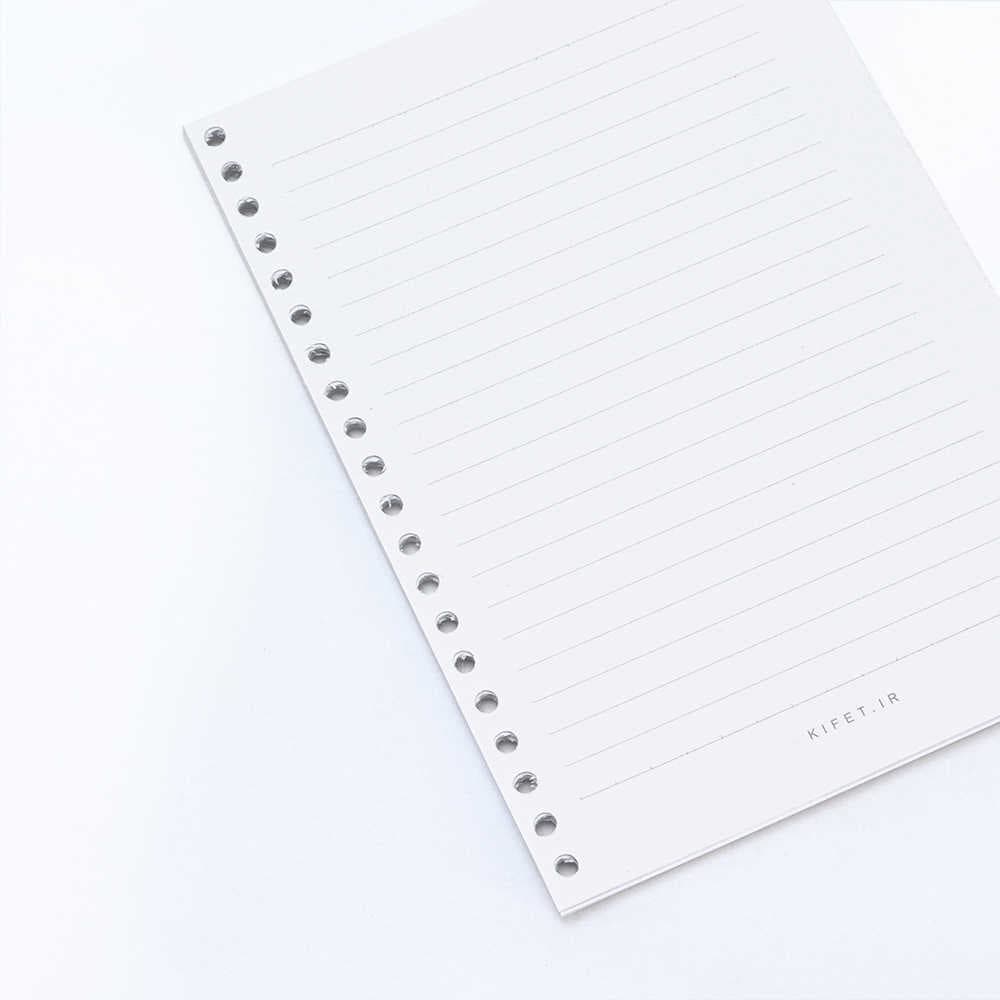 برگه کلاسور 60 برگ 20 حلقه کیفت — تصویر ۳