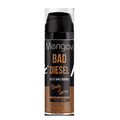 اسپری بدن منگاوی رایحه دیزل 200 میل مردانه bad diesel