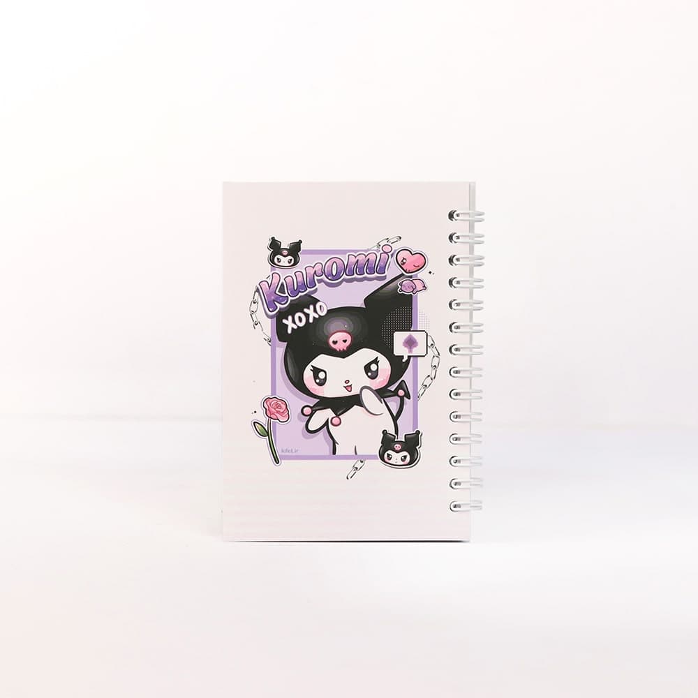 دفترچه فانتزی کرومی 80 برگ کیفت — تصویر ۲