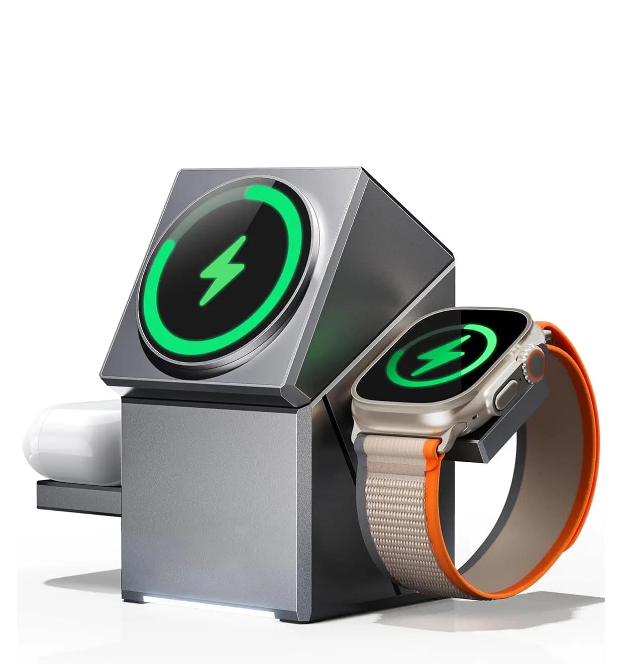 شارژ وایرلس گرین لاین 3 در 1 Green Lion Power Trio Green Lio — تصویر ۲