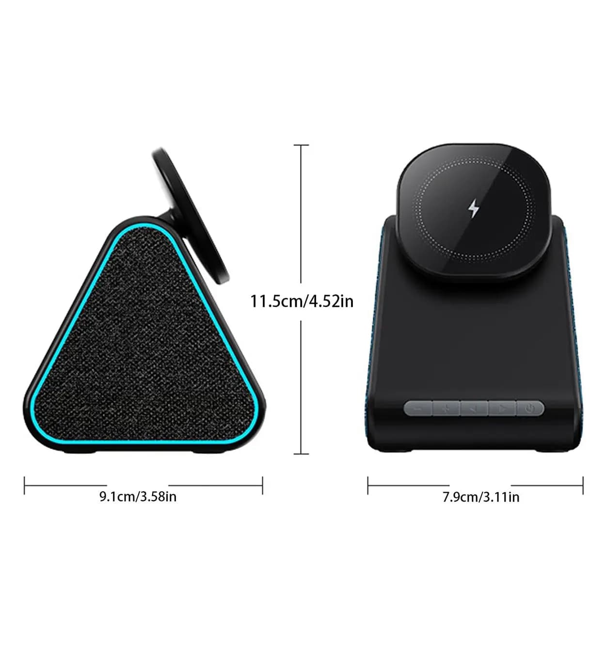 شارژر وایرلس گرین لاین Green lion mag trio-speaker-charger — تصویر ۳