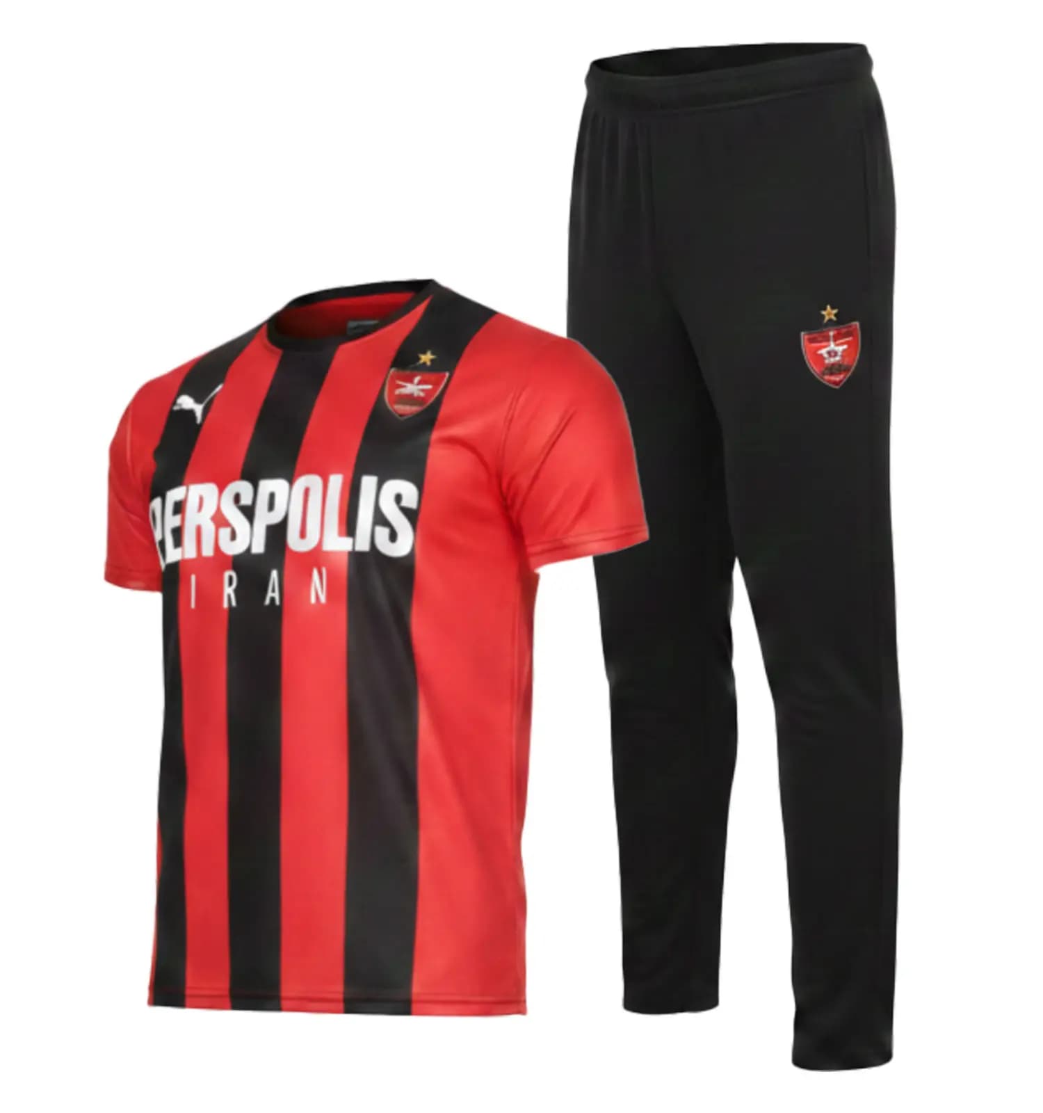 ست مردانه تیشرت و شلوار Puma پرسپولیس