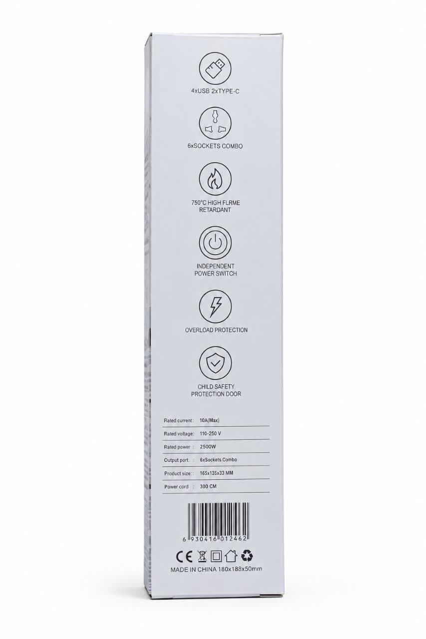 چندراهی برق HGDUE مدل HG-1246C — تصویر ۳