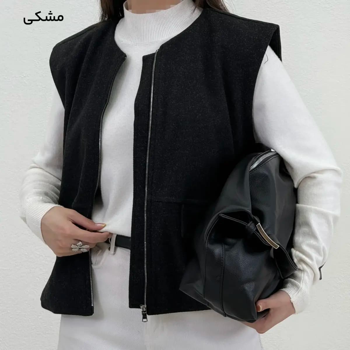 وست زنانه فوتر کژوال | شیکدونیا — تصویر ۲