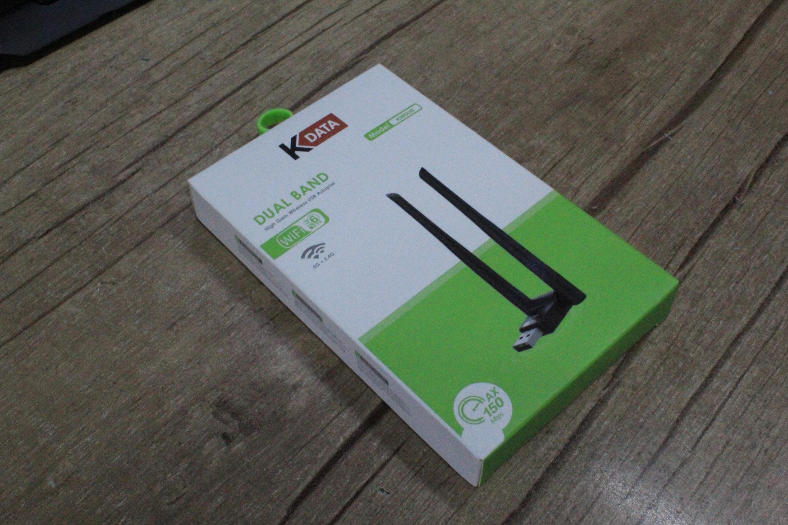 کارت شبکه USB دو آنتن KDATA 5G — تصویر ۲