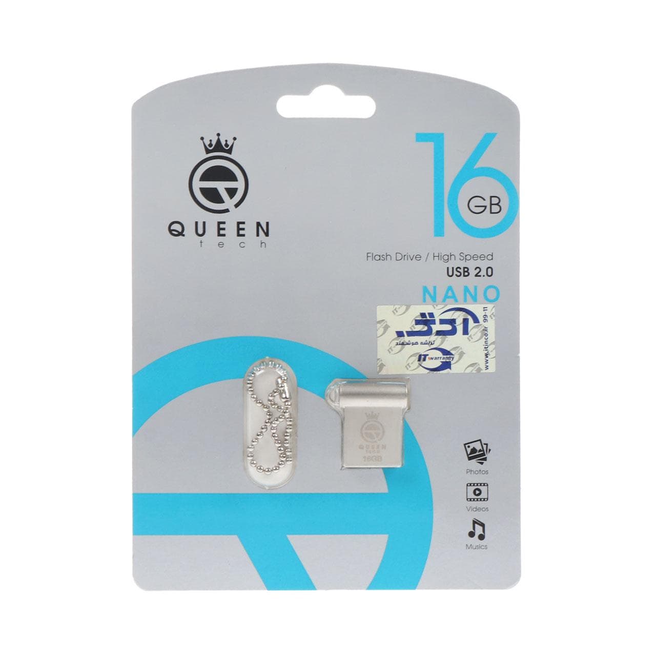 فلش QUEEN NANO 16G