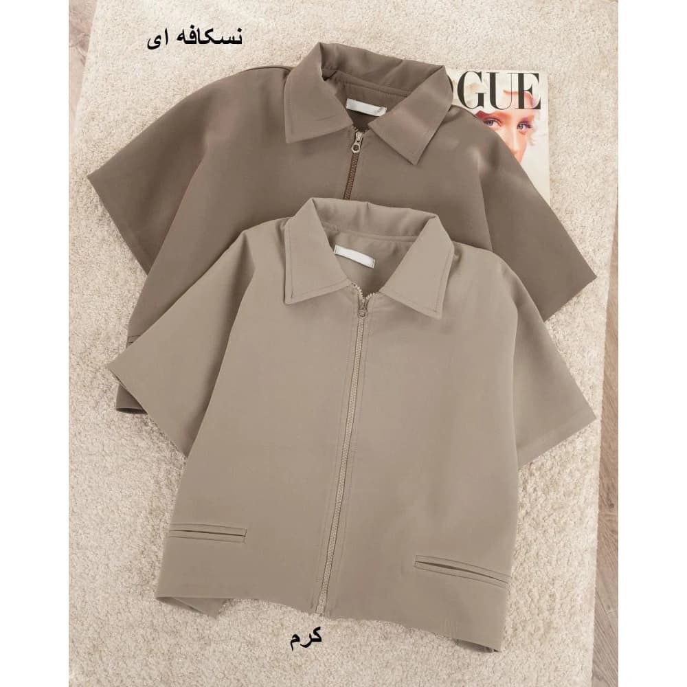 وست زیپ دار نازان — تصویر ۴