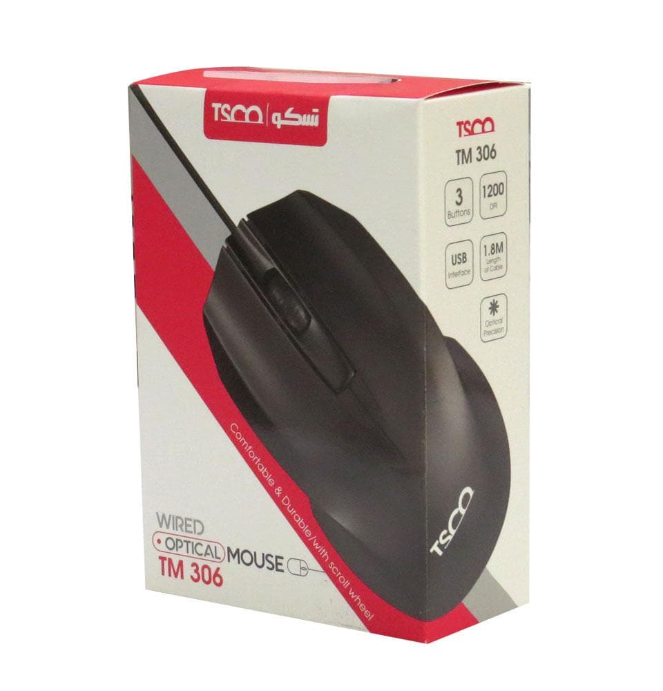 موس سیم دار TSCO TM 306