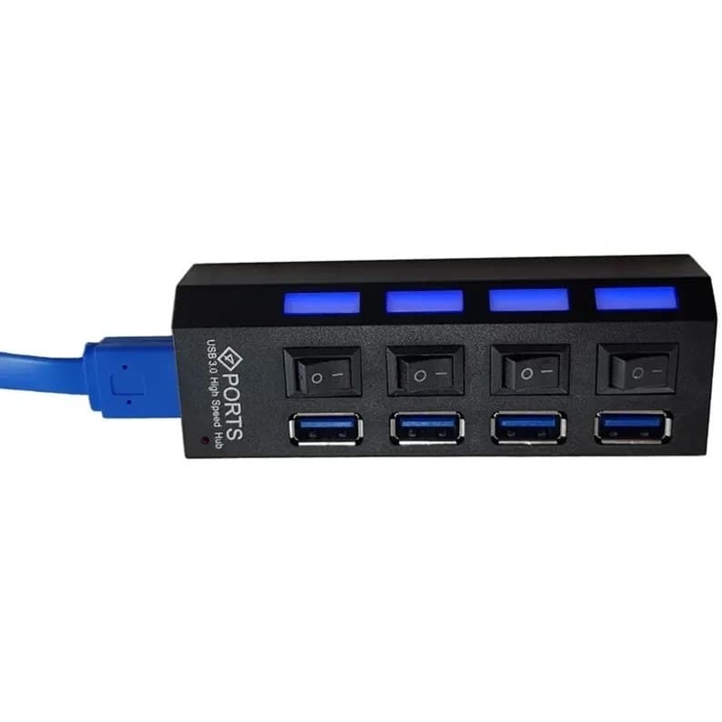 هاب 4PORT USB3.0 GREAT کلید دار — تصویر ۲