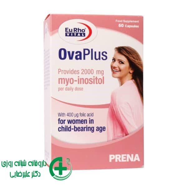 کپسول اوا پلاس یوروویتال 60 عددی/ Eurhovital Ova Plus 60 Capsules