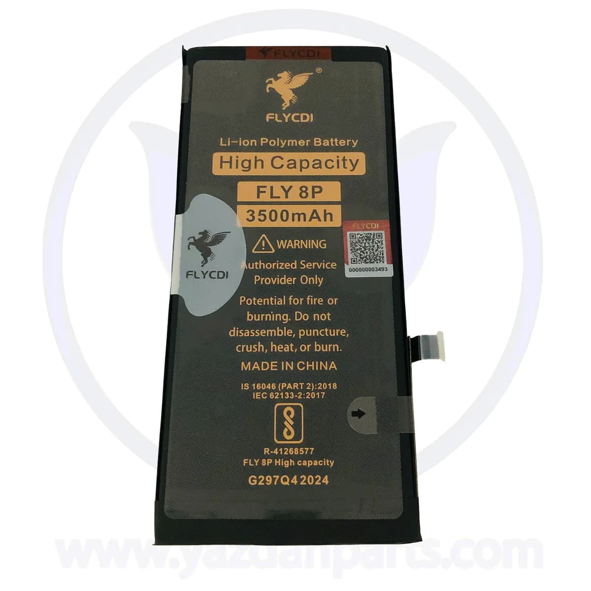 BATTERY IPHONE FLYCDI HIGH CAPACITY 8 PLUS