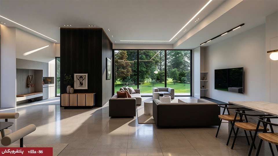 طراحی ویلا دوبلکس【چهار خواب】villa-86 — تصویر ۲