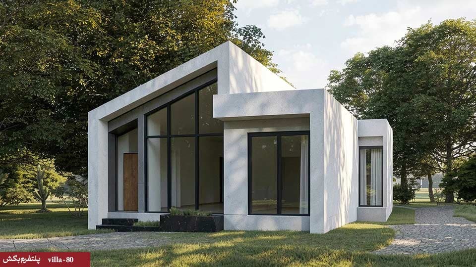طراحی ویلا فلت【دو خواب】villa-80 — تصویر ۲