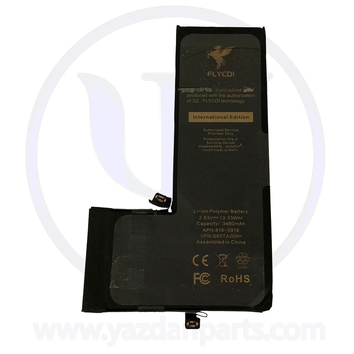 BATTERY IPHONE FLYCDI HIGH CAPACITY 11 PRO — تصویر ۲