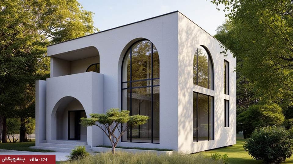 طراحی ویلا دوبلکس【سه خواب】villa-174 — تصویر ۲