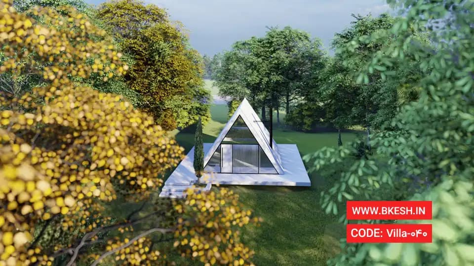 نقشه کلبه سوئیسی【100متری】villa-040 — تصویر ۲