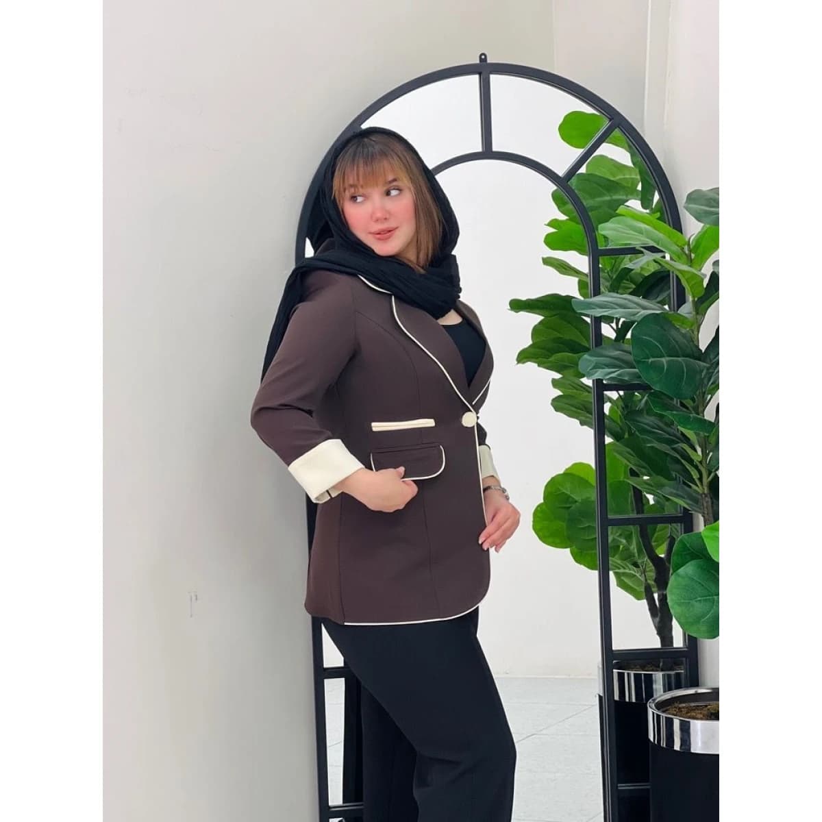 کت زنانه مدل درسا — تصویر ۴