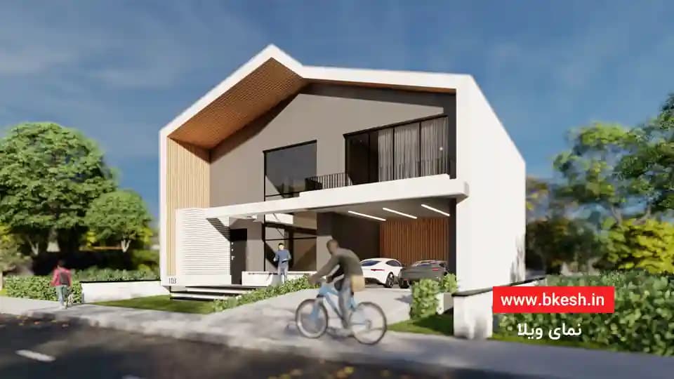 نقشه ویلا دوبلکس【سه خوابه】villa-103 — تصویر ۲