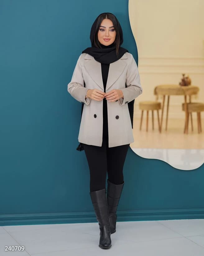 پالتو مدل کایان سایزبندی ۳۸ تا ۴۸ — تصویر ۲