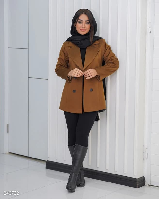 پالتو مدل کایان سایزبندی ۳۸ تا ۴۸ — تصویر ۳