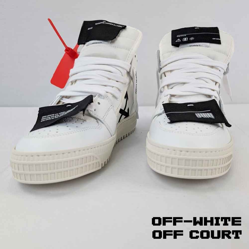 کتونی آف وایت آف کورت سفید Off-White 3.0 Off Court Sneakers White — تصویر ۷