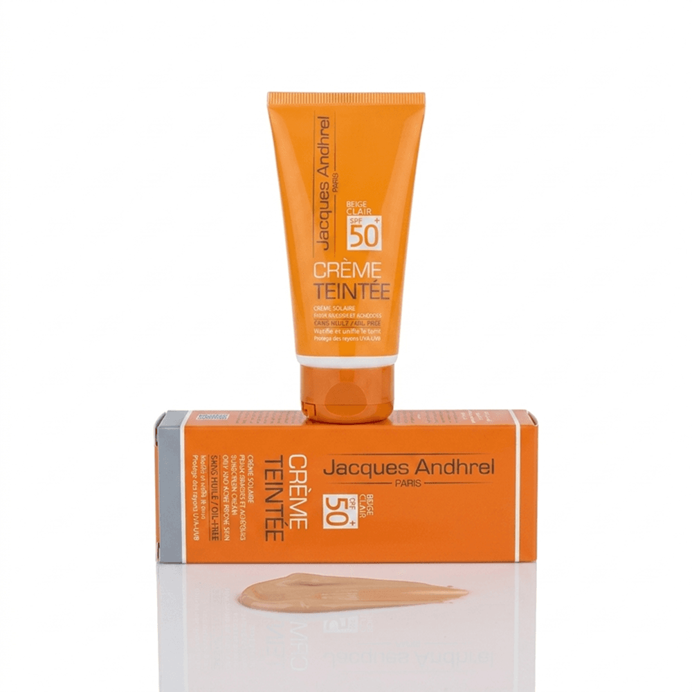 کرم ضدآفتاب SPF50 پوست چرب و جوشدار ژاک آندرل 50ml