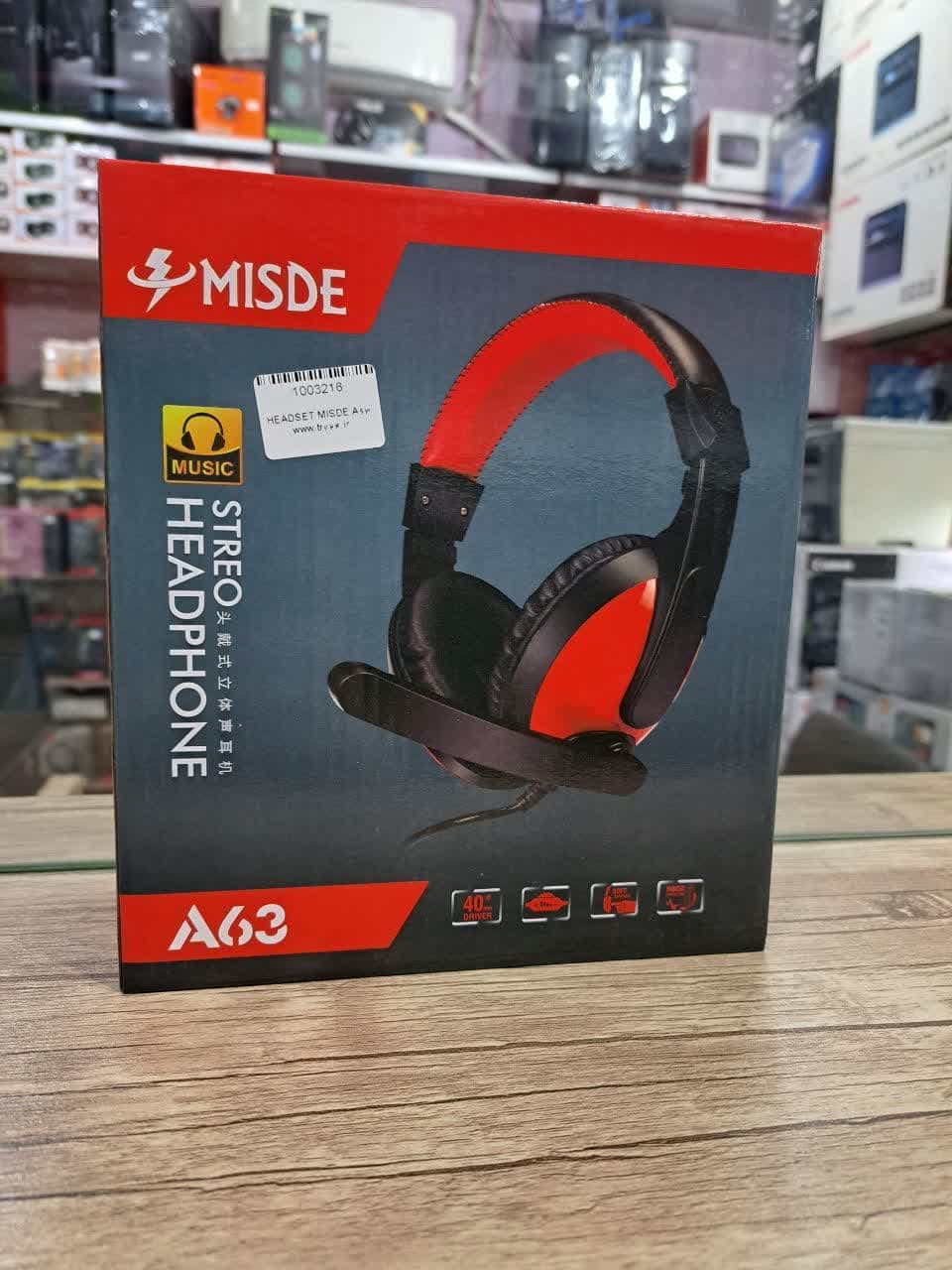 هدست GAMING MISDE A63 — تصویر ۲