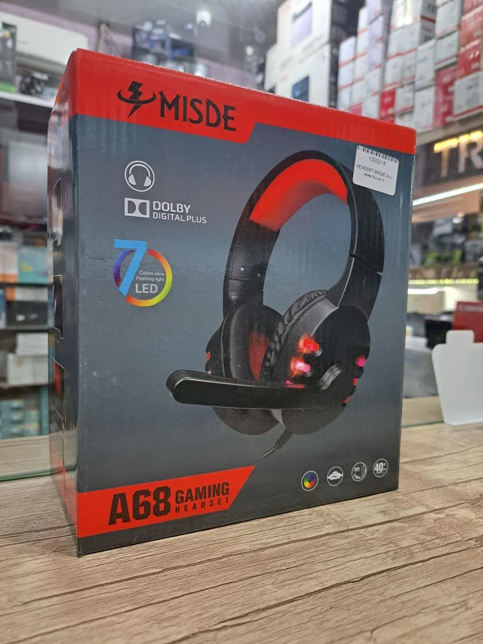 هدست GAMING MISDE A68 — تصویر ۲