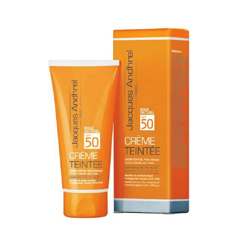 کرم ضدآفتاب بی‌رنگ SPF50 پوست خشک ژاک آندرل 50ml — تصویر ۳