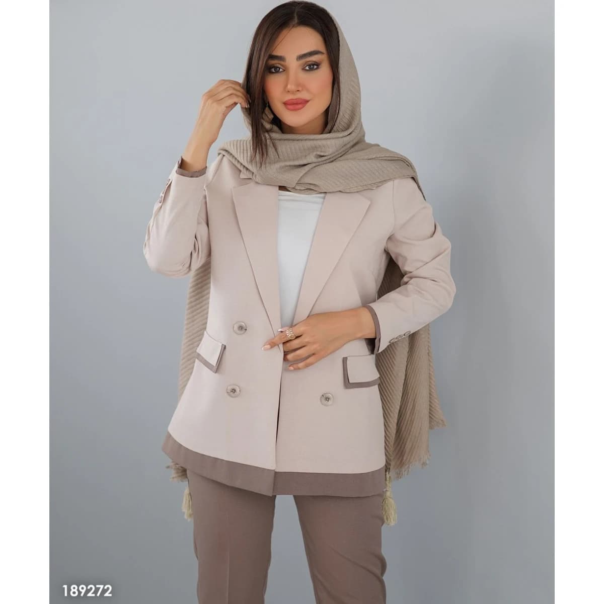 کت و شلوار زنانه مدل درنا — تصویر ۴