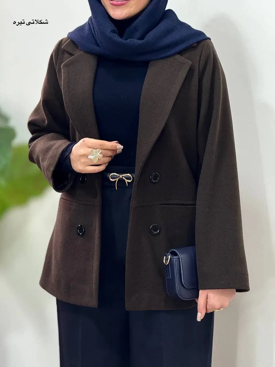 پالتو کتی فوتر آستردار زرین — تصویر ۲