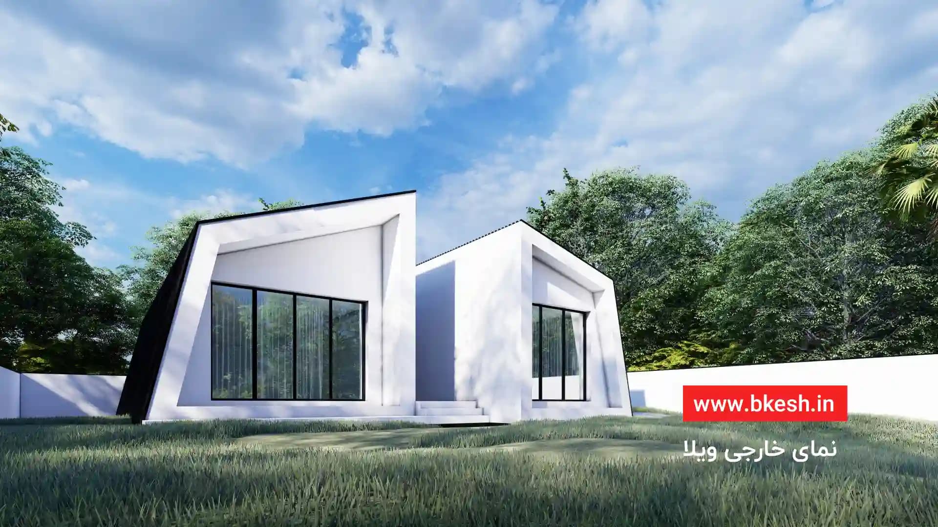 نقشه ویلا فلت 140متری【پلان11×16】villa-045 — تصویر ۲