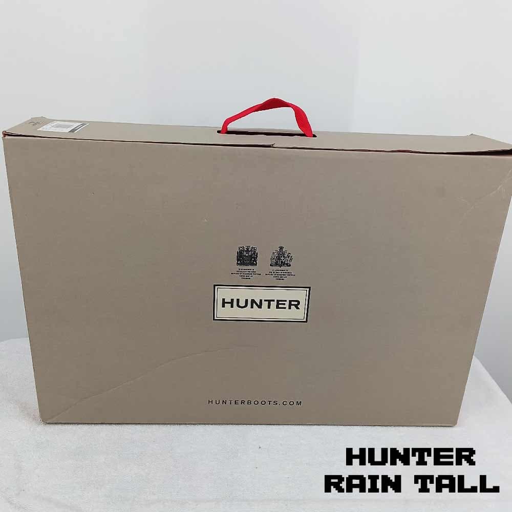 بوت هانتر زنانه ساق بلند مشکی مات Hunter Original Rain Women’s Boots Black — تصویر ۵