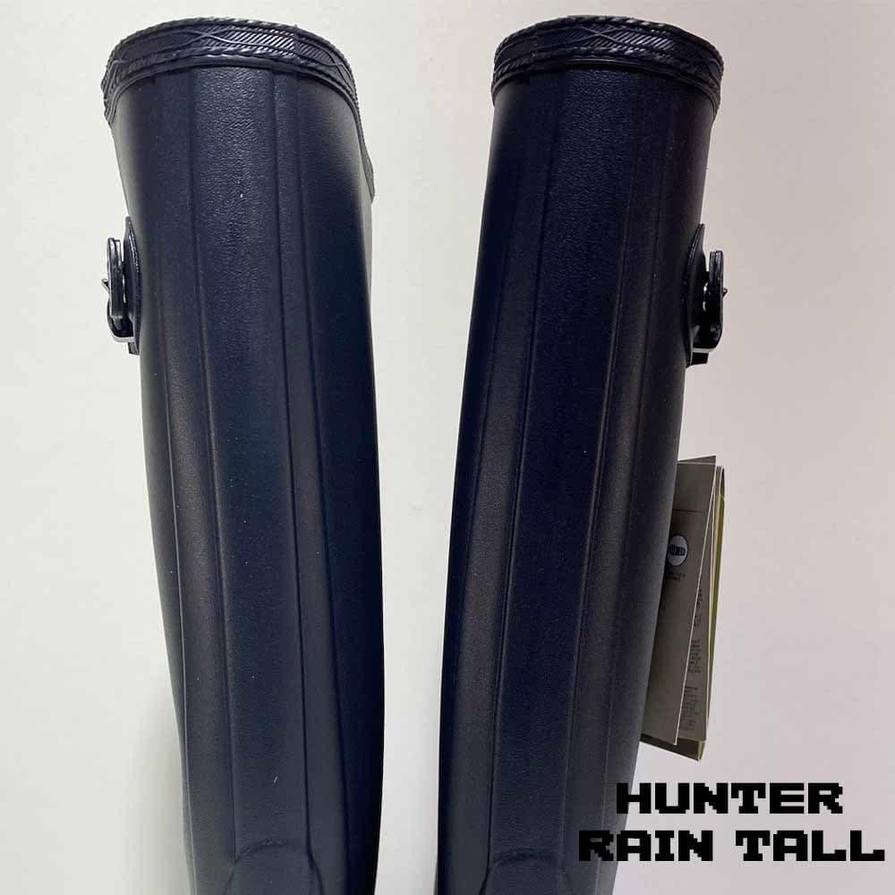بوت هانتر زنانه ساق بلند آبی تیره Hunter Original Rain Women’s Boots Dark Blue — تصویر ۵