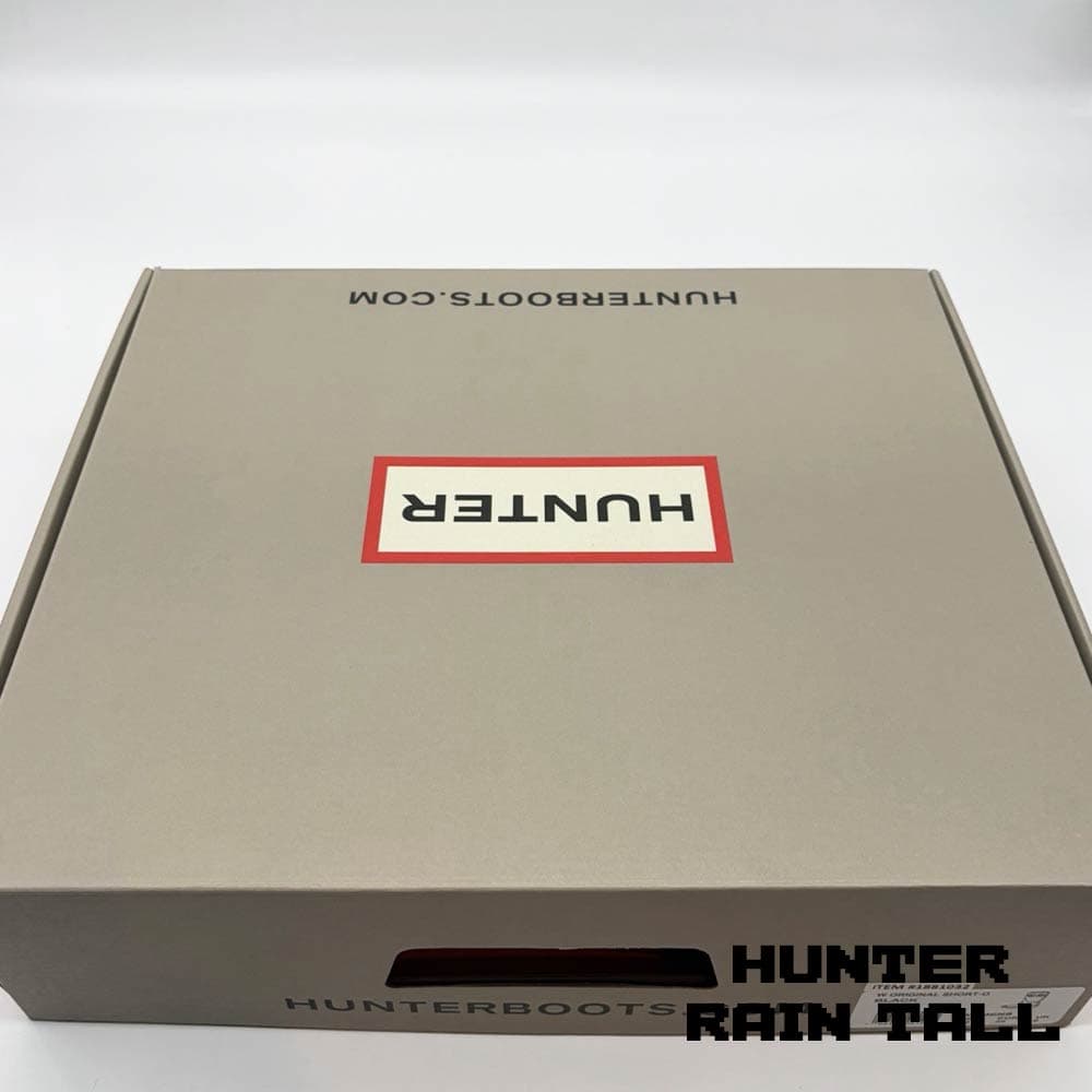 بوت هانتر زنانه ساق کوتاه مشکی مات Hunter Original Rain Women’s Boots Black — تصویر ۳