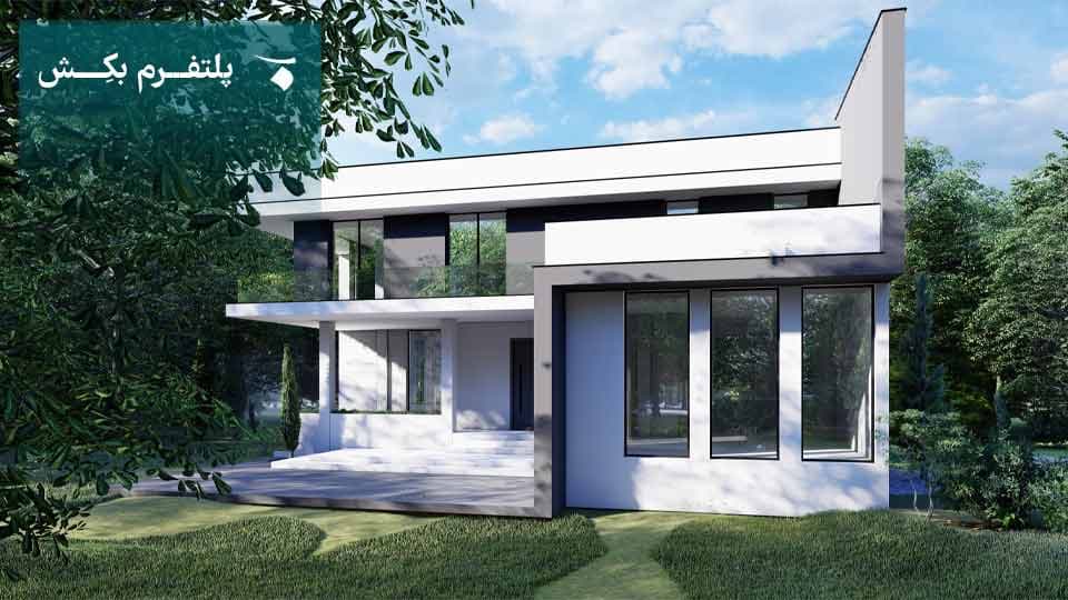 نقشه ویلا دوبلکس【ویلا چهار خوابه】villa-009 — تصویر ۲