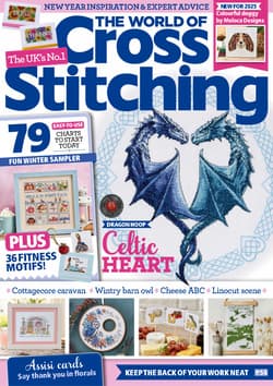 مجله The World of Cross Stitching؛ ژانویه 2025