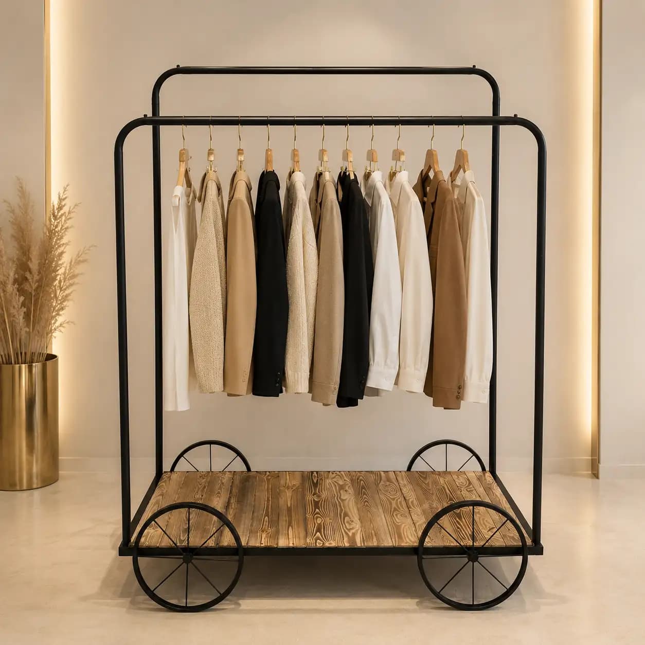 رگال لباس چرخ دار wr100