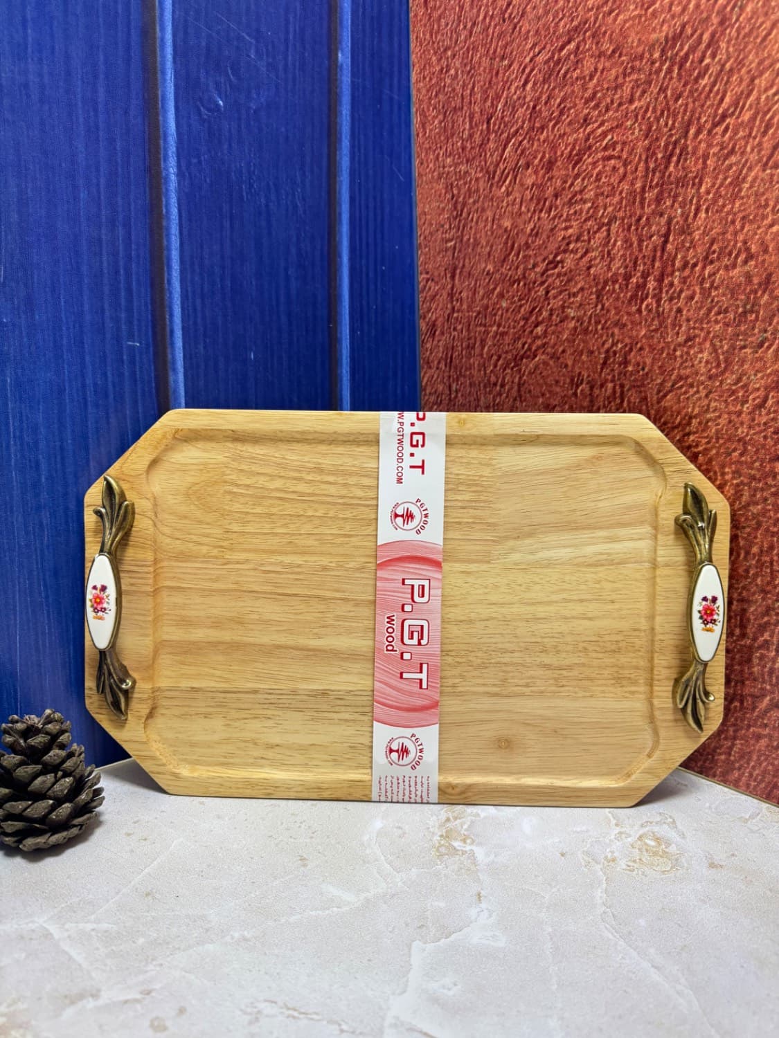 سینی چوبی بامبو مستطیلی (وارداتی)
