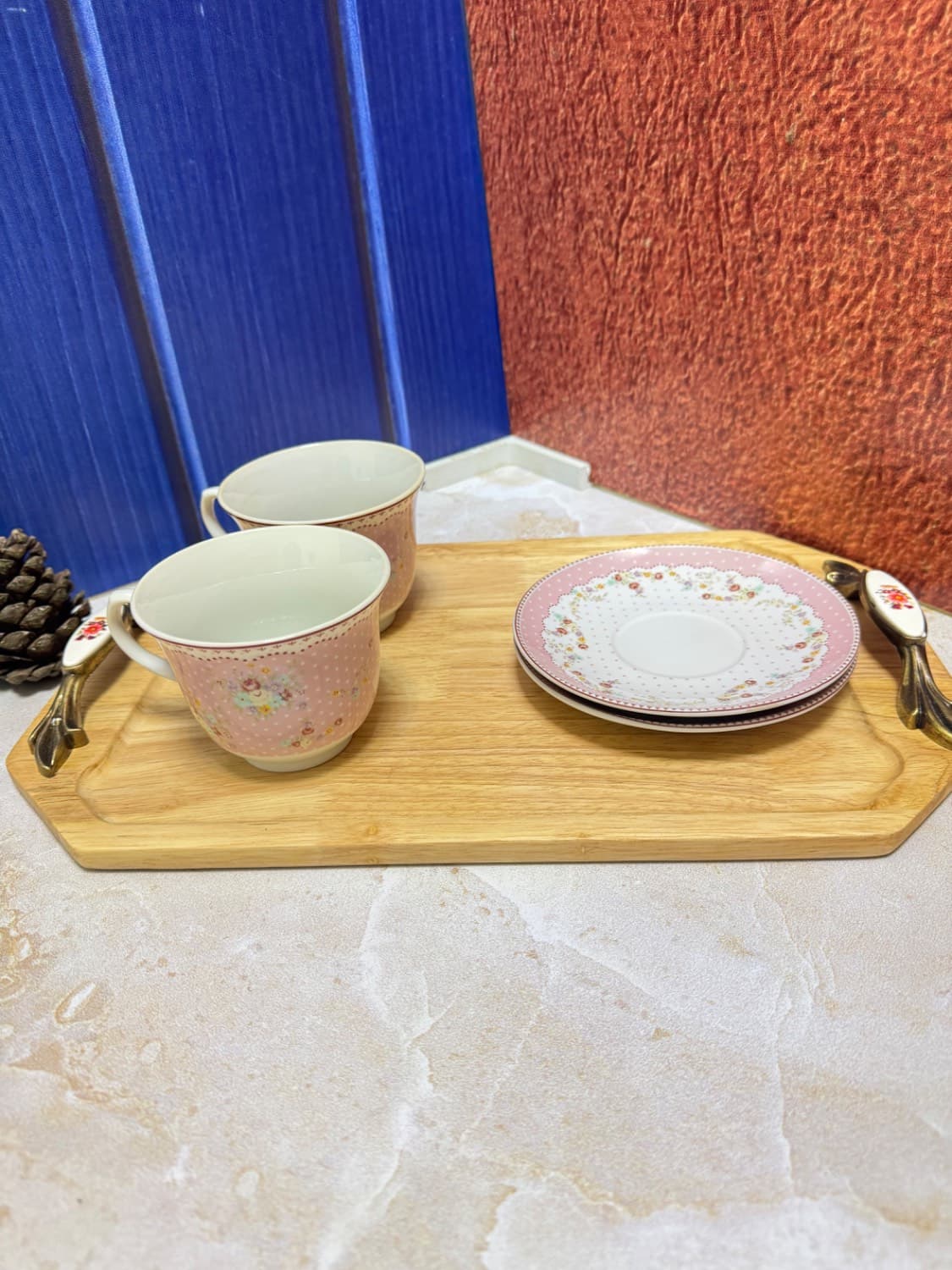 سینی چوبی بامبو مستطیلی (وارداتی) — تصویر ۳